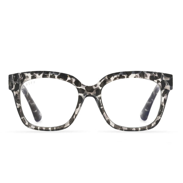 DIFF Ava Clear Leopard Bluelight Reader 2.0
