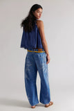 Free People Good Luck Printed Barrel Sun Fade