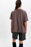 Free People Nina Tee Mochaccino