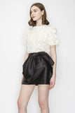 Ivory Cutwork Lace Top