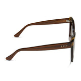 DIFF Lizzy Whiskey Crystal w/Brown Kombu Tips Polarized