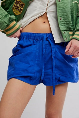 Free People Good Fortune Short Violet Splendor