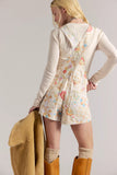 Free People Ziggy Printed Shortall Sun Drenched Combo