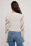 Free People Highland Mist Cardi Sugar Mist Combo