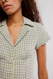 Free People Camp Crush Shirt Neutral