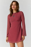 Free People Jolie Printed Mini Dress Salsa Combo