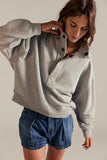 Free People Timeless Pullover Heather Grey