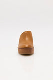 Free People Hudson Wedge Clog Luggage Leather