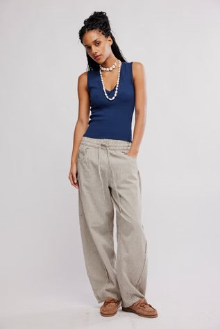 Free People Neria Tank Deep Iris