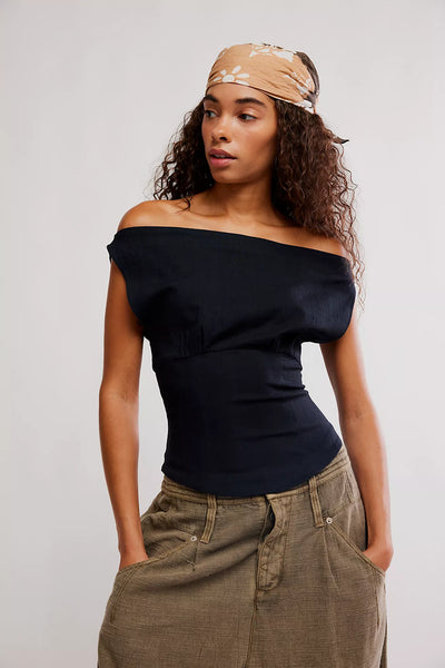 Free People Harper Top Black