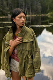 Free People Marlo Surplus Jacket Olivine