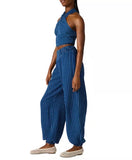 Steve Madden Tillie Pant Mixed Indigo