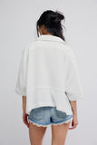 Free People Happy Days Top Clean Ivory