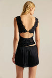 Free People Loved You First Cami Black