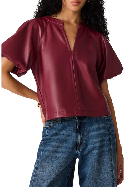 Steve Madden Cecila Top Cordovan