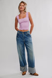 Free People Love Letter Cami Orchid Smoke