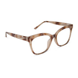 DIFF Willa Cream Tortoise Blue Light Readers 2.50