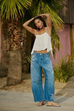 Free People Good Luck Printed Barrel Sun Fade