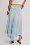 Free People Aquarius Maxi Skirt Frostwire