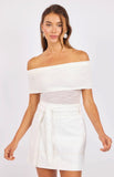 Ivory Grace Tube Top
