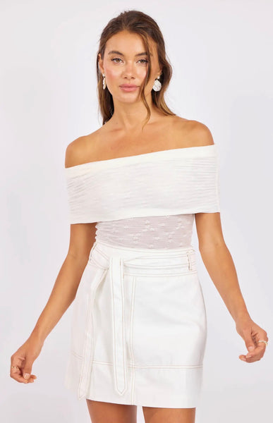 Ivory Grace Tube Top