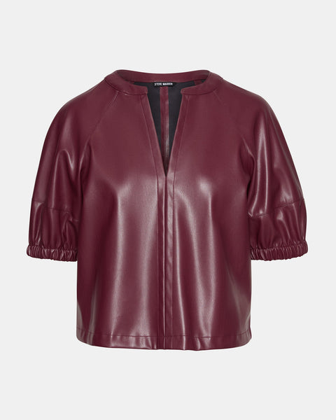 Steve Madden Roxanne Top Wine