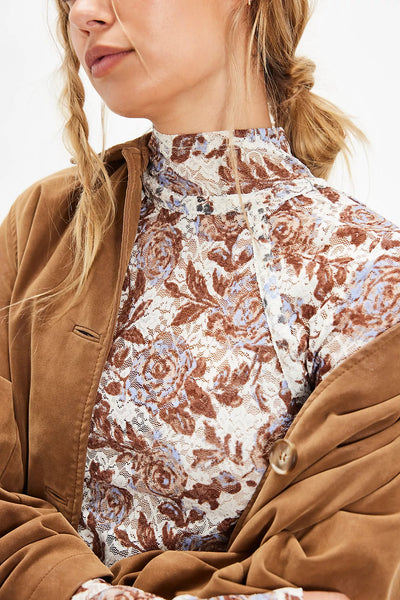 Free People Lyric LS Ivory Combo