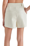 Steve Madden - Imelda Faux Leather Shorts