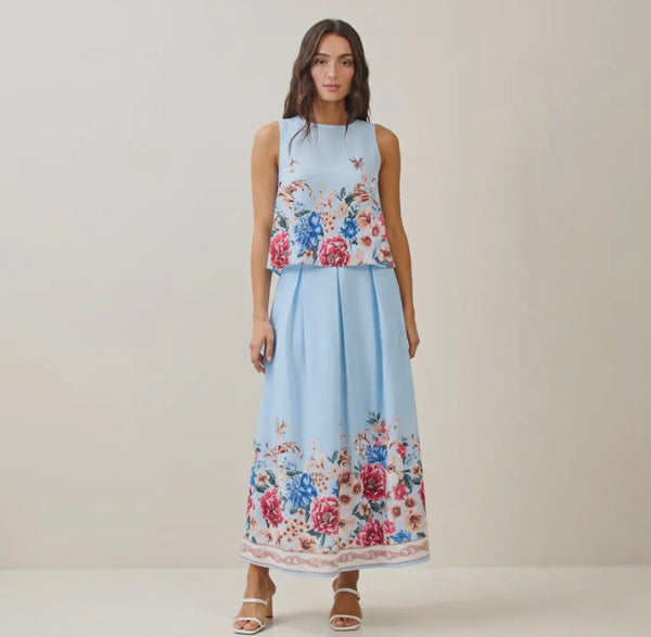 Sky Printed Tank Top