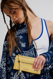 Free People Emerson Wallet Butter Yellow