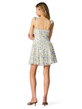Steve Madden Ashtin Dress White Disty Floral