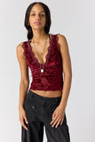 Free People Love First Cami Cabernet