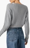 Steve Madden Minna Sweater Grey Heather