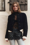 Free People One More Time Mini Slip Black