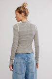 Free People Lake Henley Stripe Tea Combo