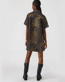 Steve Madden Freddy Dress Hot Spots Print