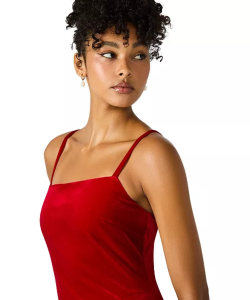 Steve Madden Giovanna Dress Red Velvet