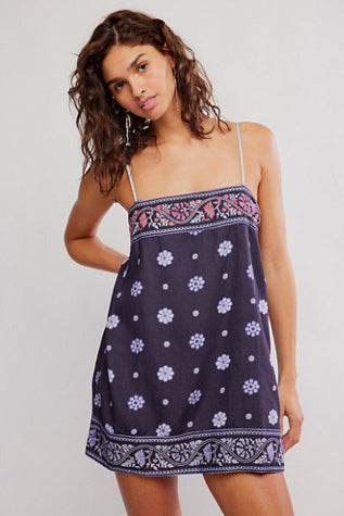 Free People Bali Take Me With You Mini Indigo Combo