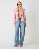 Steve Madden Regina Blazer Rosette Pink