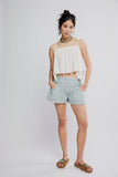 Free People Luna Railroad Short Horizon Stripe