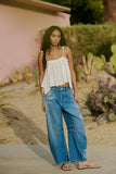 Free People Good Luck Printed Barrel Sun Fade
