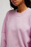 Free People Alma Pullover Fragrant Lilac
