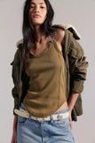 Free People Jamie Buckle Tank Beehive