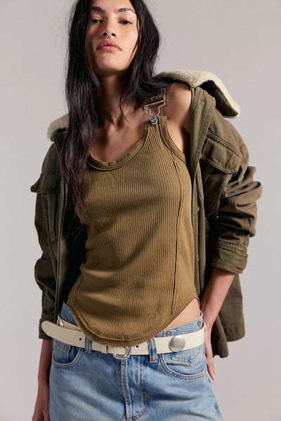 Free People Jamie Buckle Tank Beehive