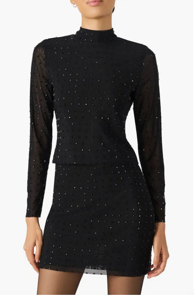 Steve Madden Melvina Top Black