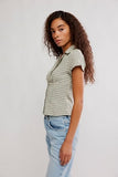 Free People Camp Crush Shirt Neutral