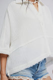 Free People Happy Days Top Clean Ivory