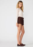 Steve Madden Evanda Short Dark Chocolate