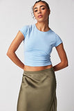 Free People Protagonist Tee Dream  Blue