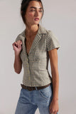 Free People Camp Crush Shirt Neutral